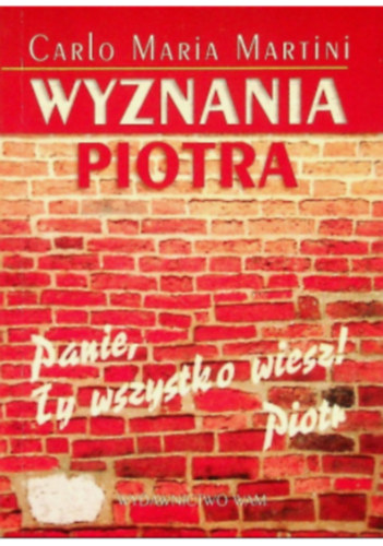 Carlo Maria Martini: wyznania  piotra antikvár