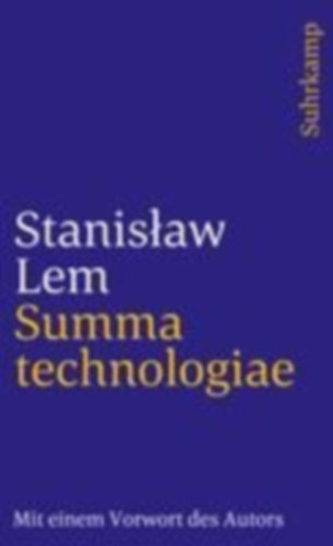 Lem, Stanislaw: Summa technologiae idegen