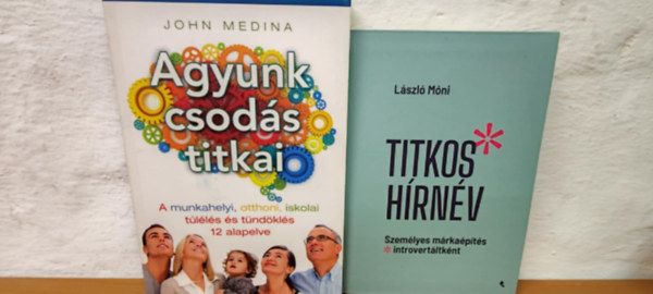 László Móni, John Medina: Pszichológiai könyvcsomag antikvár