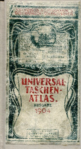 A.L. Hickmann: Geographisch-statistischer Universal-Taschen-Atlas antikvár