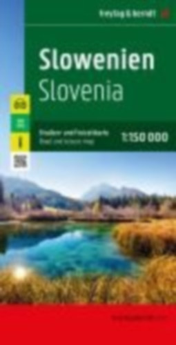 Slowenien, Straßen- und Freizeitkarte 1:150.000, freytag & berndt idegen