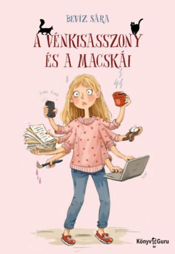 Bevíz Sára: A vénkisasszony és a macskái könyv