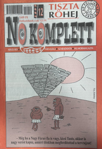 No komplett 2002/12 antikvár