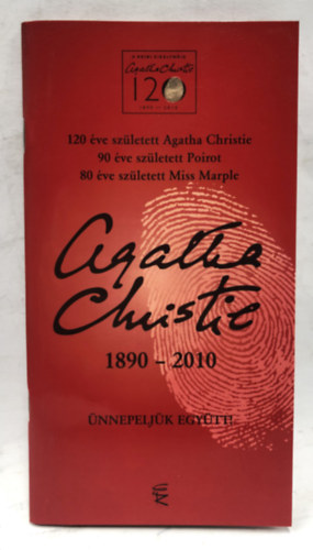 Agatha Christie 1890-2010 antikvár
