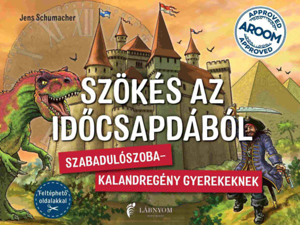 Szökés az időcsapdából - Szabadulószoba-kalandregény gyerekeknek! akciós termékkép 1