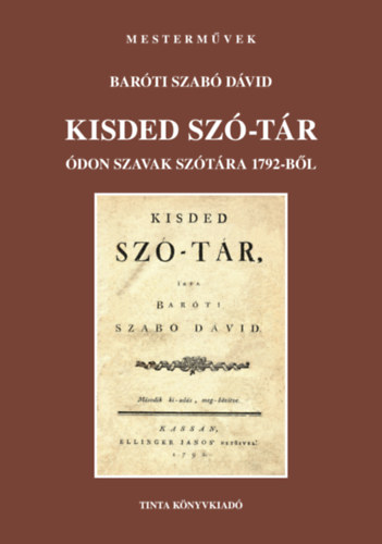 Barótiszabó Dávid: Kisded szó-tár könyv
