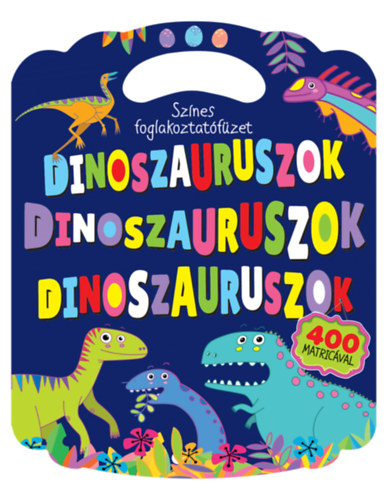 Színes foglalkoztatófüzet - Dinoszauruszok akciós termékkép 1