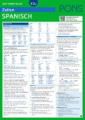 PONS Zeiten auf einen Blick Spanisch idegen