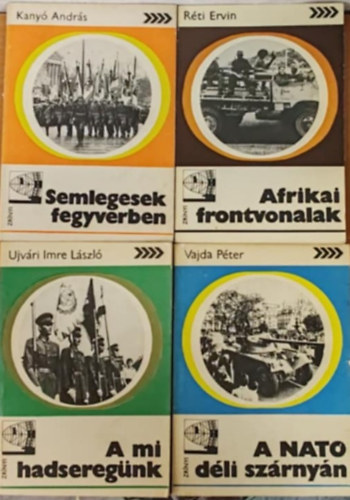 Kanyó András, Réti Ervin, Vajda Péter, Ujvári Imre László: Magyar történelmi könyvcsomag antikvár