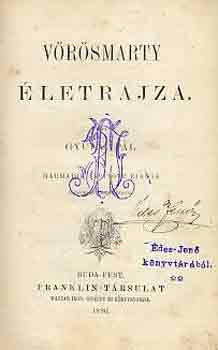 Gyulai Pál: Vörösmarty életrajza antikvár