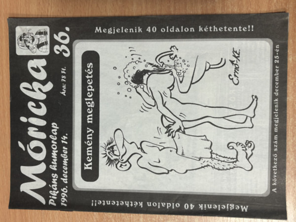 Móricka 36 - 1996. december antikvár