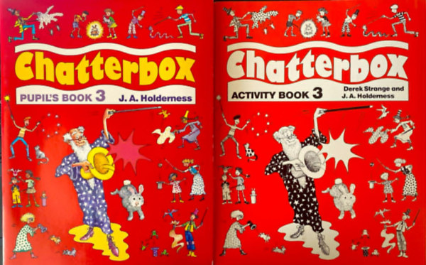 J. A. Holderness, Derek Strange: Chatterbox   Pupil's Book 3. + Activity Book 3. antikvár