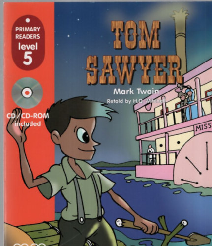 Mark Twain, H. Q. Mitchell: Tom Sawyer Primary Readers level 5 with CD (Teacher's Book) antikvár