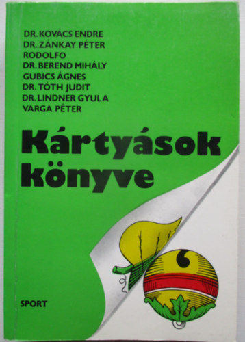 Kovács-Zánkay-Rodolfo-Berend-L: Kártyások könyve antikvár