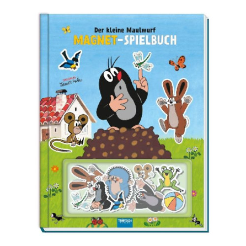 TRÖTSCH - Der kleine Maulwurf Magnet-Spielbuch Pappenbuch mit Magneten idegen