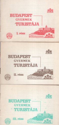 Kondor Endre: Budapest gyermekturistája I-III. antikvár