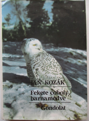 Jan Kozák: Fekete coboly, barnamedve antikvár