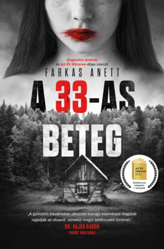 Farkas Anett: A 33-as beteg könyv