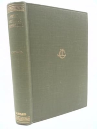 Oppian, Colluthus, Tryphiodorus, with an English translation antikvár