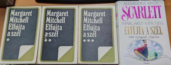 Margaret Mitchell: Elfújta a szél + Scarlett antikvár