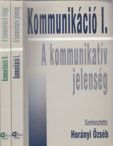 Horányi Özséb (szerk.): Kommunikáció I-II. antikvár