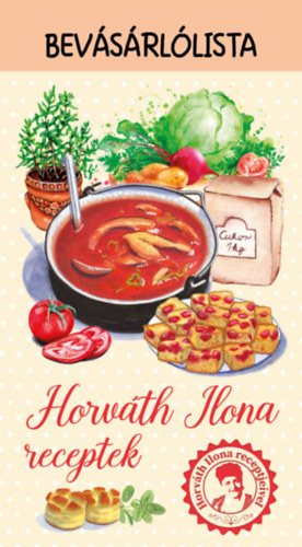 Horváth Ilona receptek könyv