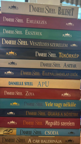 Danielle Steel: 14 db Danielle Steel Romantikus kötet antikvár