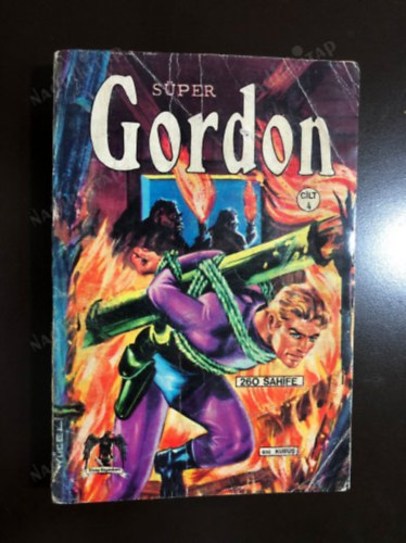 Uzay Yayinlari: Süper Gordon, Cilt 4 antikvár
