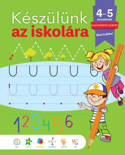 María Luisa García: Készülünk az iskolára - 4-5 éveseknek könyv