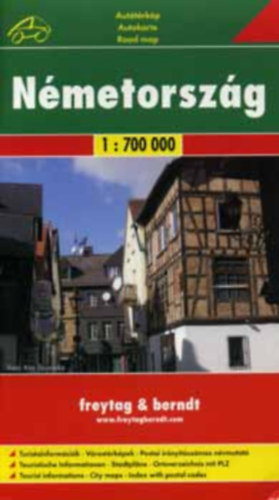 Németország térkép - 1:700000 antikvár
