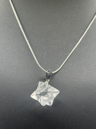 Merkaba kristály nyaklánc