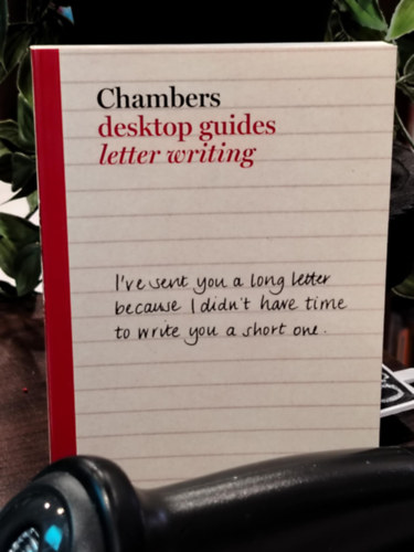 Chambers Desktop Guides: Letter Writing antikvár