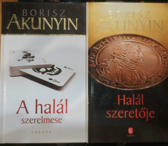 Borisz Akunyin: 2 db Borisz Akunyin: A halál szerelmese + Halál szeretője antikvár
