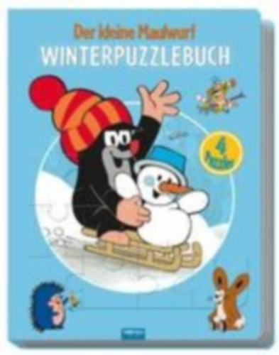 Trötsch Der kleine Maulwurf Winter Puzzlebuch idegen