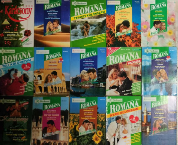 Romantikus Különszám regénycsomag (Romana) antikvár