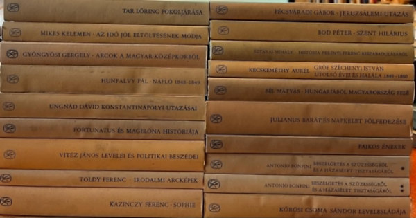 Magyar Ritkaságok könyvcsomag (19 db) antikvár