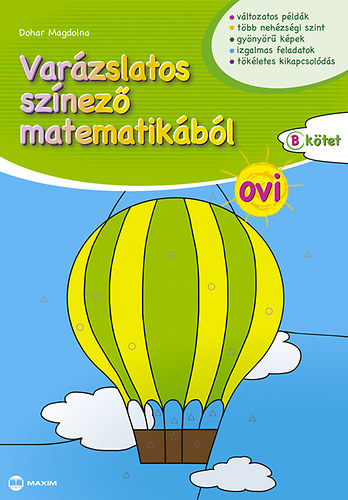 Dohar Magdolna: Varázslatos színező matematikából könyv