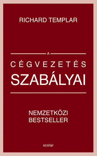 A cégvezetés szabályai akciós termékkép 1