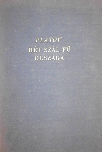 Platov: Hét szál fű országa antikvár