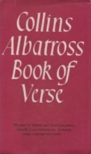 Collins Albatross Book of Verse antikvár