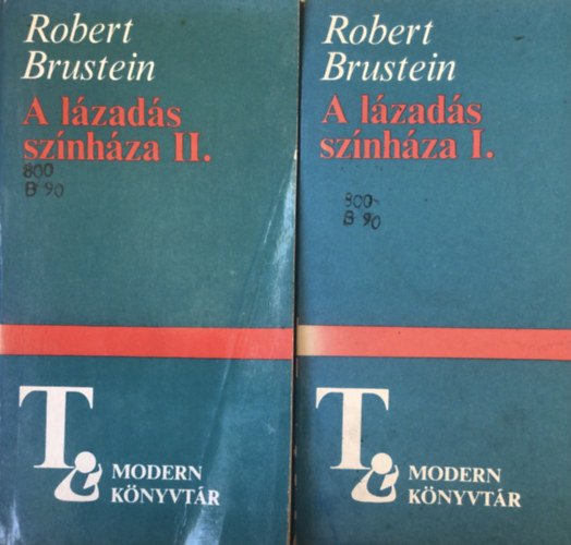 Robert Brustein: A lázadás színháza I-II. antikvár