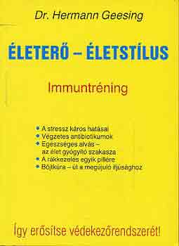 Hermann dr. Geesing: Életerő-életstílus antikvár