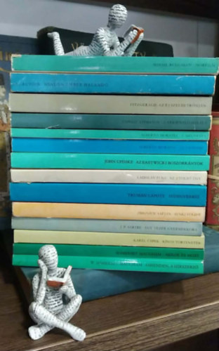 W. S. Maugham, Karel Capek, J. P. Sartre, Zbigniew Safjan, Truman Capote, F. Scott Fitzgerald, Ladislav Fuks, John Updike, A. Moravia, Csingiz Ajtmatov, M. Bulgakov, Simone de Beauvoir: 14 db-os KÖNYVMENTŐ AJÁNLAT, próza: Ashenden, a hírszerző+ Akkor és most+ Kínos történetek+ Egy vezér gyermekkora+ Senki földje+ Hidegvérrel+ Az éj szelíd trónján+ Az utolsó ügy+ Az Eastwicki boszorkányok+ Az unalom+ A megvetés+ A versenyló halála- antikvár