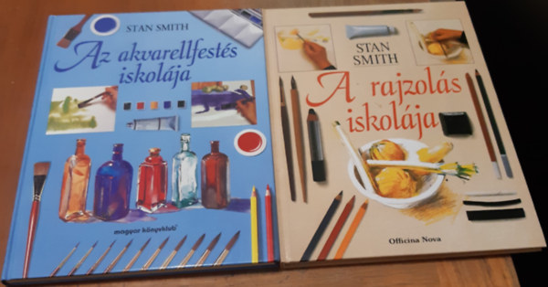 Stan Smith: A rajzolás iskolája + Az akvarellfestés iskolája antikvár