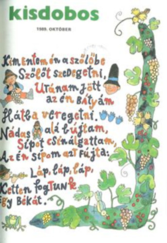 Kisdobos 1989. október antikvár