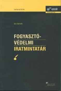 Sós Gabriella: Fogyasztóvédelmi iratmintatár könyv