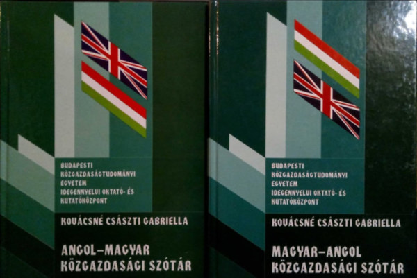 Kovácsné Császti Gabriella: Magyar-angol, angol-magyar közgazdasági szótár antikvár
