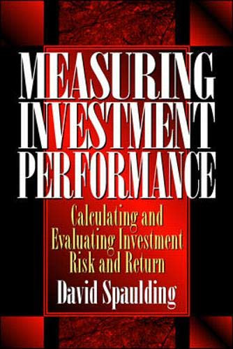 David Spaulding: Measuring Investment Performance antikvár