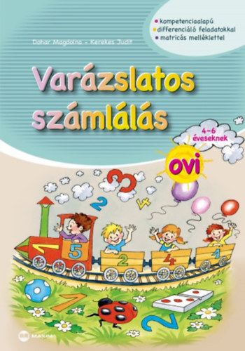 Dohar Magdolna, Kerekes Judit: Varázslatos számlálás ovi 4-6 éveseknek könyv