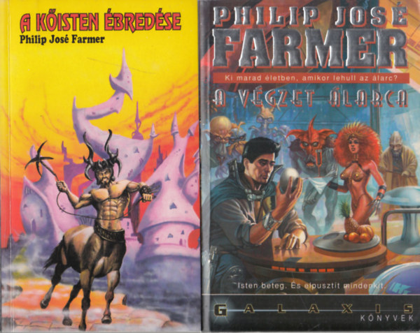 Philip José Farmer: A kőisten ébredése + A végzet álarca (2 db) könyv